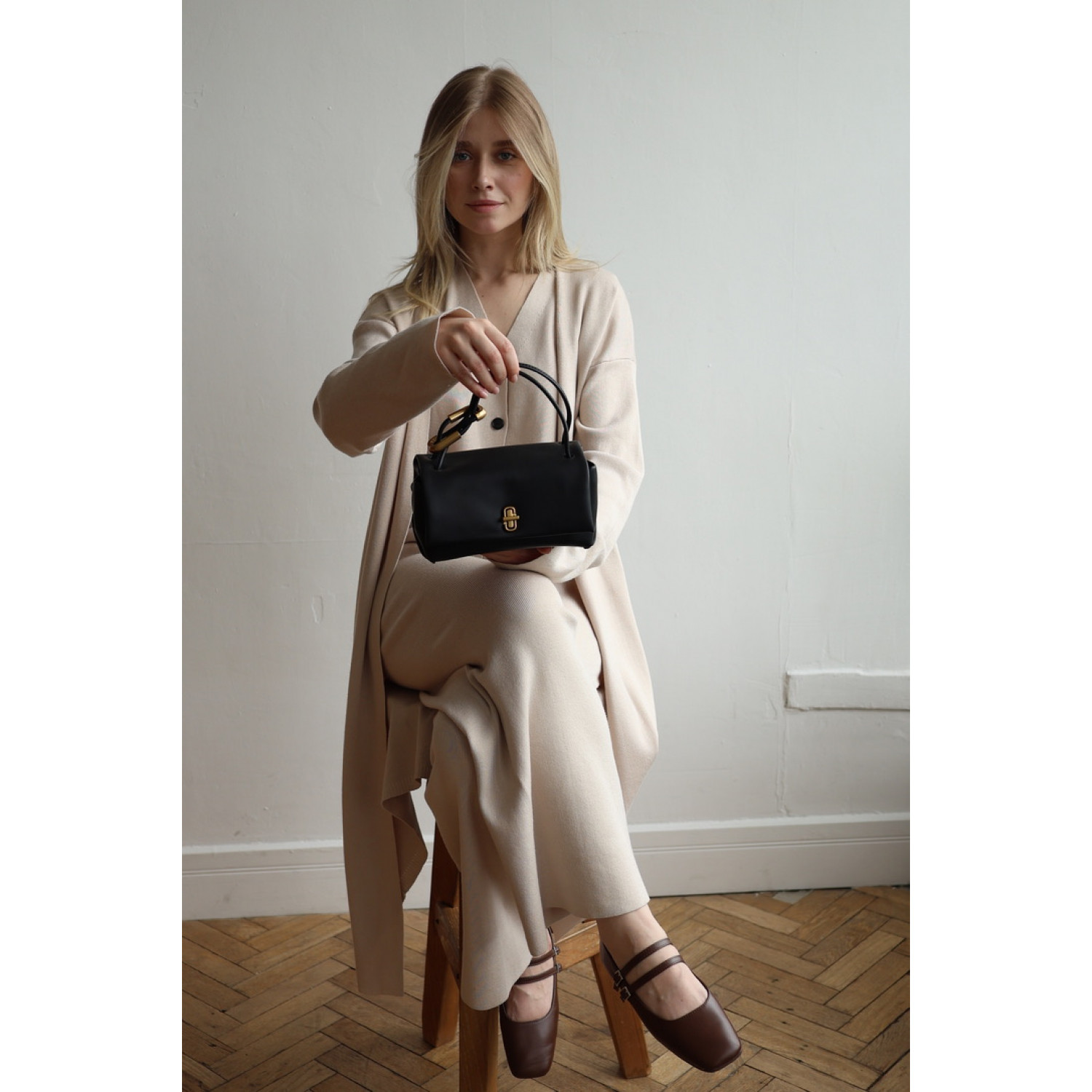 СУМКА MARC JACOBS MINI DUAL BAG BLACK