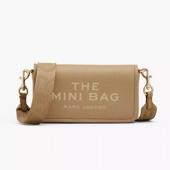 СУМКА MARC JACOBS THE LEATHER MINI BAG CAMEL