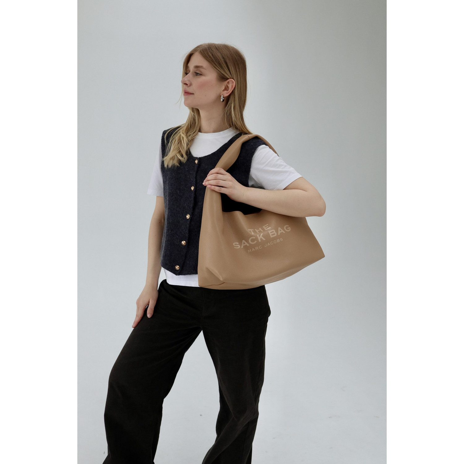 СУМКА MARC JACOBS THE SACK BAG CAMEL