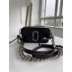 СУМКА MARC JACOBS THE CROC-EMBOSSED SNAPSHOT BLACK