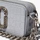 СУМКА MARC JACOBS THE CROC EMBOSSED SNAPSHOT QUARRY