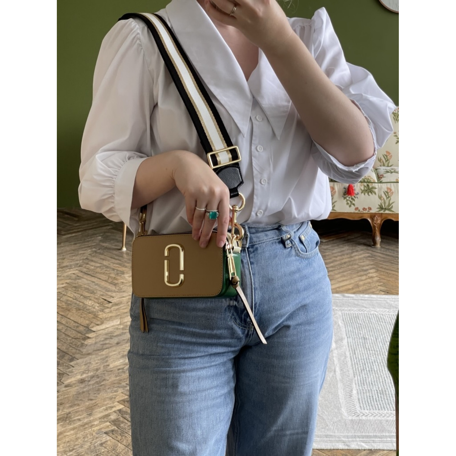 СУМКА MARC JACOBS THE SNAPSHOT SANDCASTLE MULTI