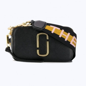 СУМКА MARC JACOBS THE SNAPSHOT STRAP NEW BLACK MULTI
