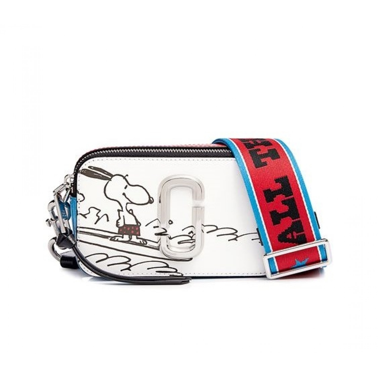 СУМКА PEANUTS X MARC JACOBS THE SNOOPY SNAPSHOT WHITE