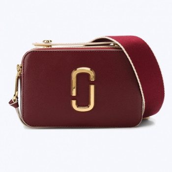 СУМКА MARC JACOBS SURE SHOT LARGE CABERNET/BELGE
