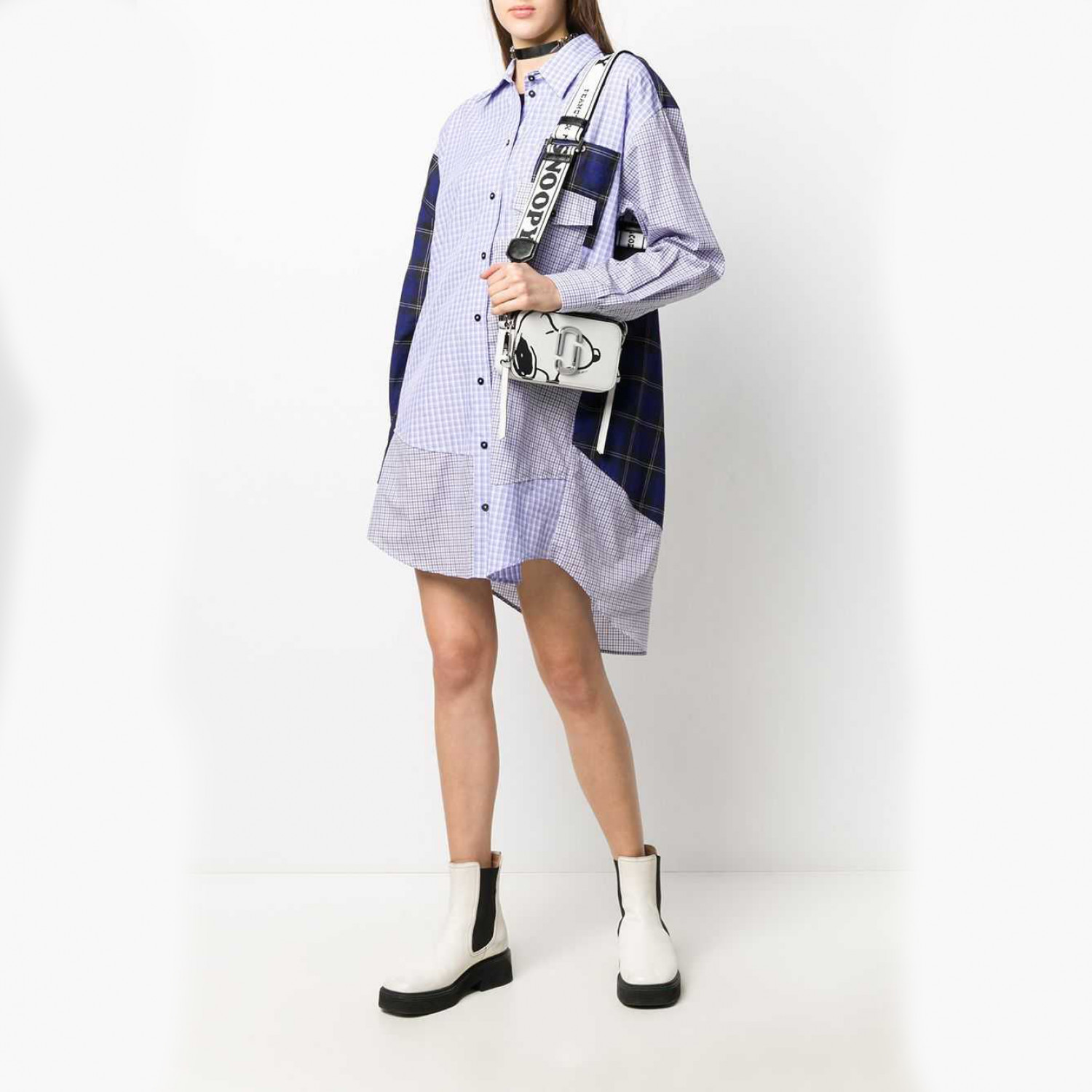 Сумка Marc Jacobs Peanuts X The Snapshot - White New