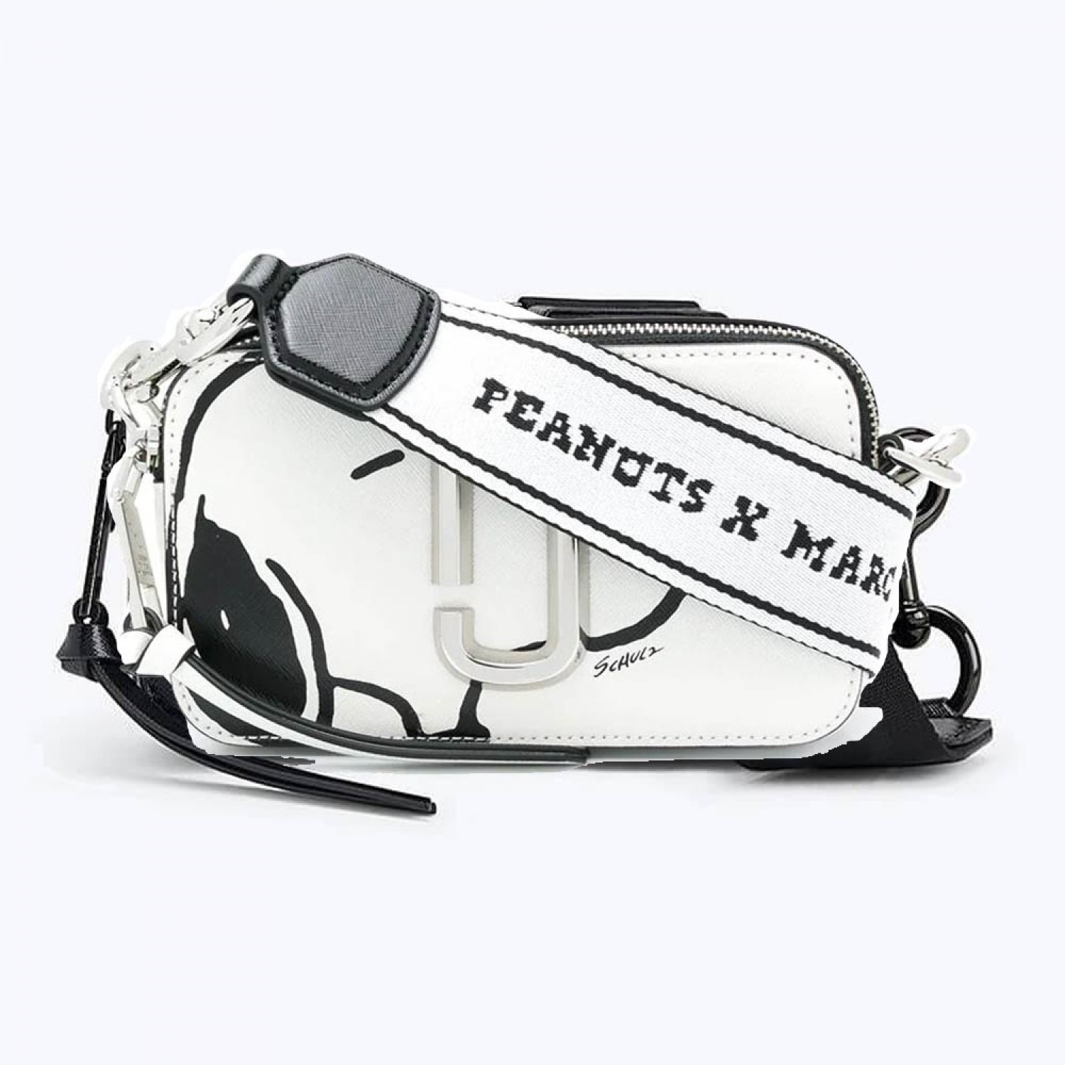 Сумка Marc Jacobs Peanuts X The Snapshot - White New