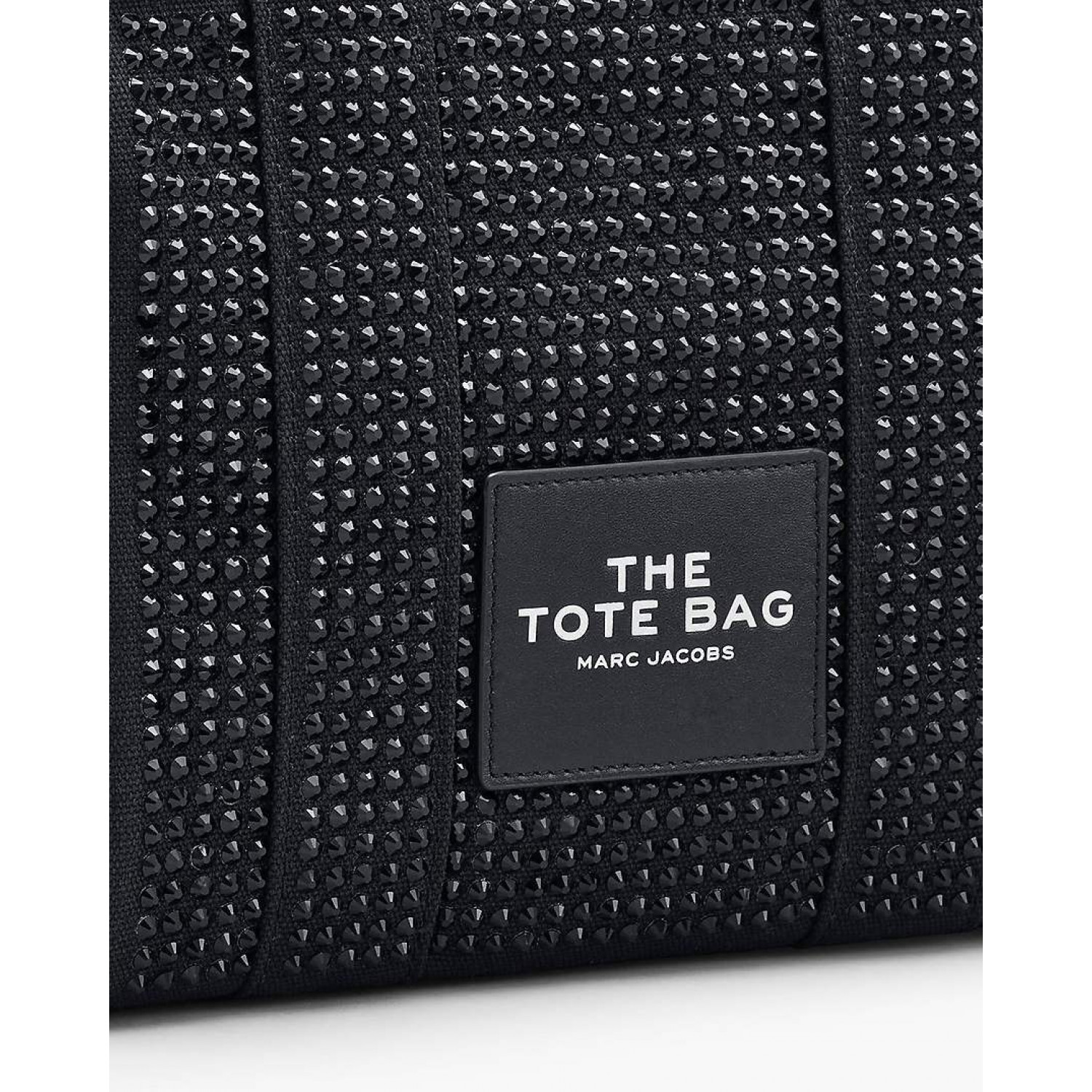 СУМКА MARC JACOBS THE CRYSTAL CANVAS SMALL TOTE BAG BLACK
