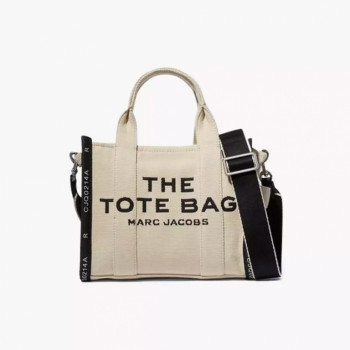 СУМКА MARC JACOBS THE JACQUARD SMALL TOTE BAG WARM SAND