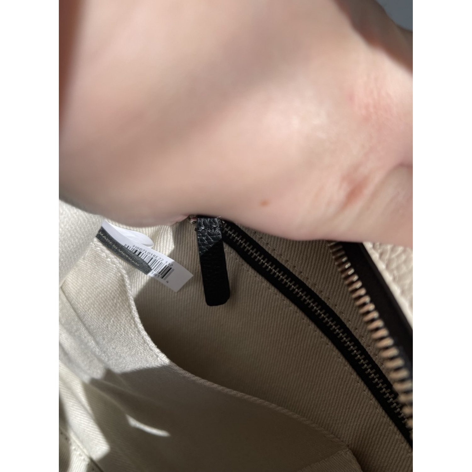 СУМКА MARC JACOBS THE LEATHER COLORBLOCK MEDIUM TOTE BAG IVORY MULTI
