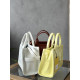 СУМКА MARC JACOBS THE LEATHER CROC-EMBOSSED SMALL TOTE BAG WHITE