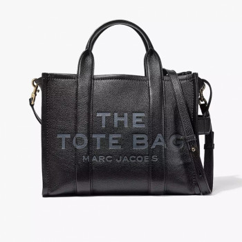 СУМКА MARC JACOBS THE LEATHER MEDIUM TOTE BAG BLACK
