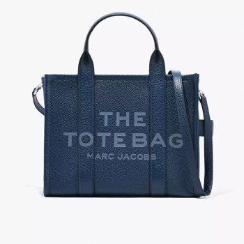 СУМКА MARC JACOBS THE LEATHER MEDIUM TOTE BAG BLUE SEA