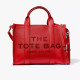 СУМКА MARC JACOBS THE LEATHER MEDIUM TOTE BAG TRUE RED