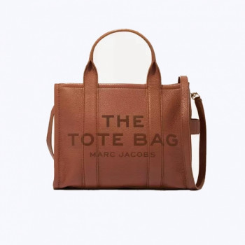 СУМКА MARC JACOBS THE LEATHER SMALL TOTE BAG ARGAN OIL