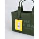 СУМКА MARC JACOBS THE LEATHER SMALL TOTE BAG BRONZE GREEN