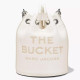 Сумка Marc Jacobs The Leather Mini Bucket Bag - Cotton Silver