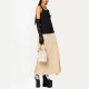 Сумка Marc Jacobs The Leather Mini Bucket Bag - Cotton Silver