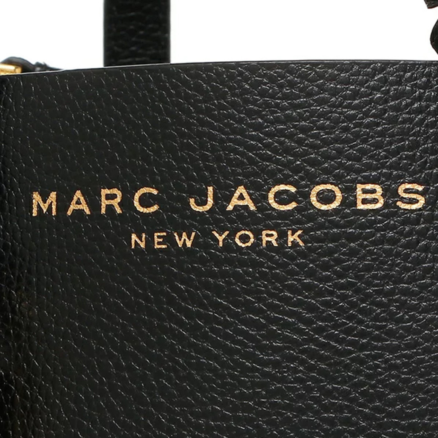Сумка Marc Jacobs The Leather Mini Grind Tote Bag - Black Сумка Marc Jacobs The Leather Mini Grind Tote Bag - Black