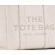 Сумка Marc Jacobs The Leather Medium Tote Bag – Cotton/Silver