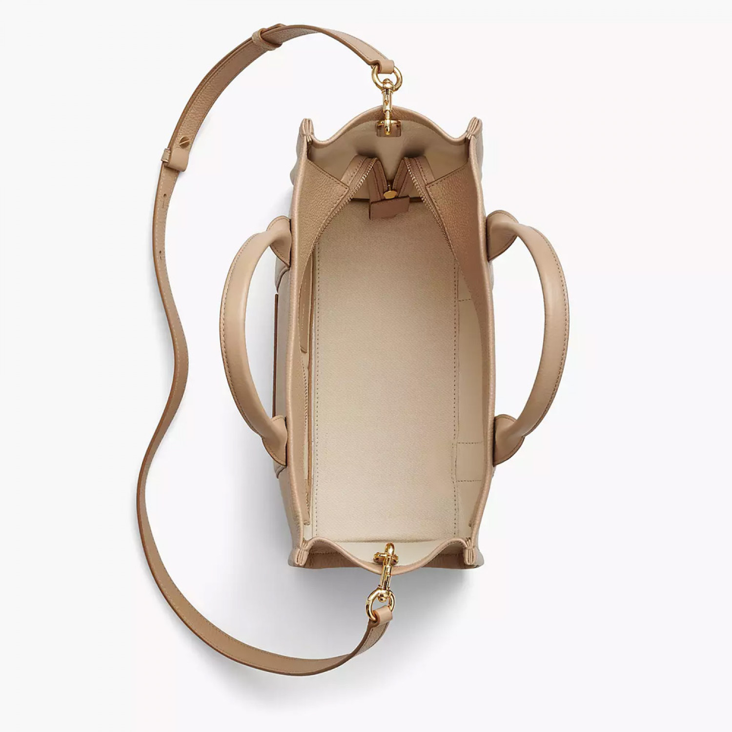 Сумка Marc Jacobs The Leather Medium Tote Bag – Camel Сумка Marc Jacobs The Leather Medium Tote Bag – Camel