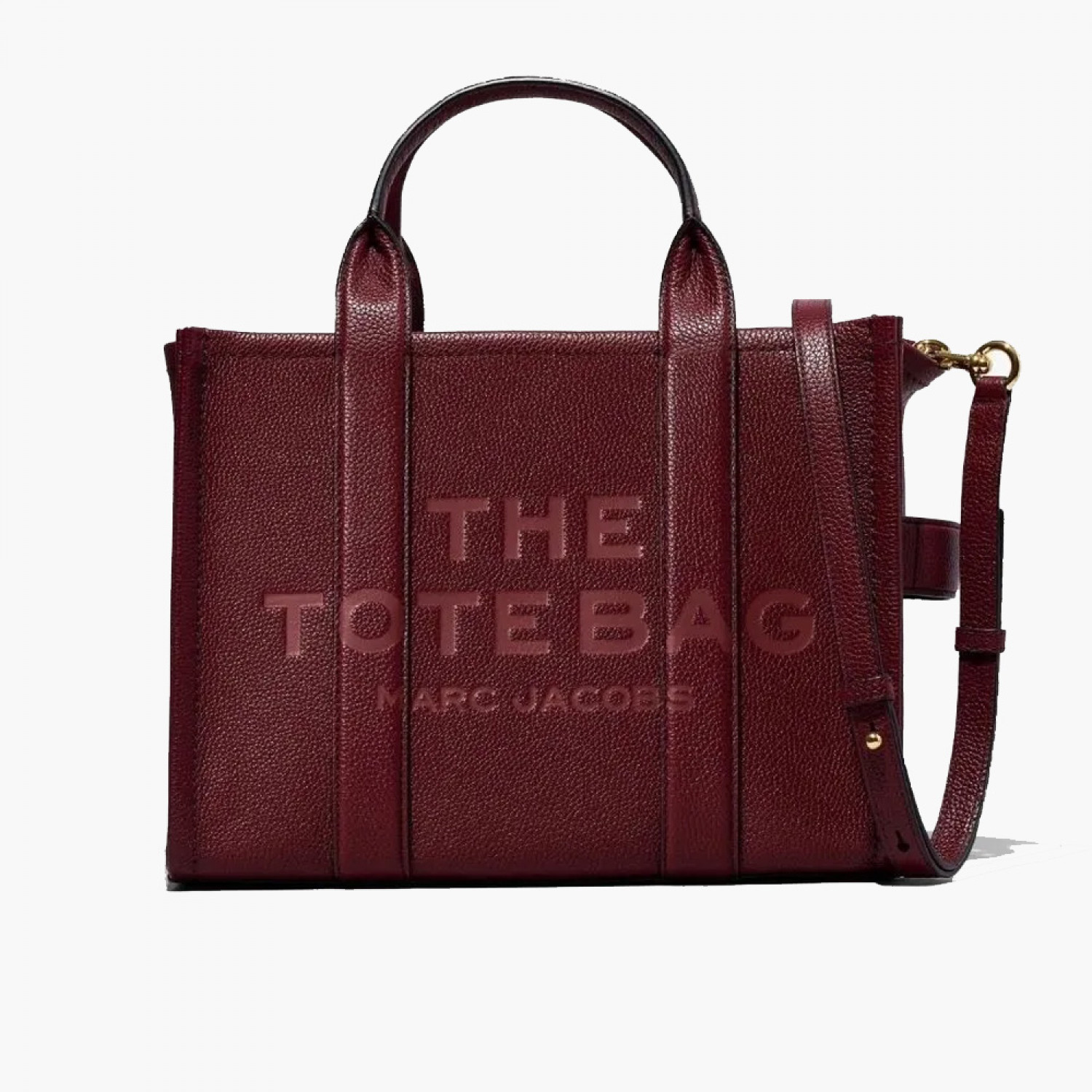 Сумка Marc Jacobs The Leather Medium Tote Bag – Cherry Сумка Marc Jacobs The Leather Medium Tote Bag – Cherry