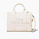 Сумка Marc Jacobs The Leather Medium Tote Bag – Cotton/Silver
