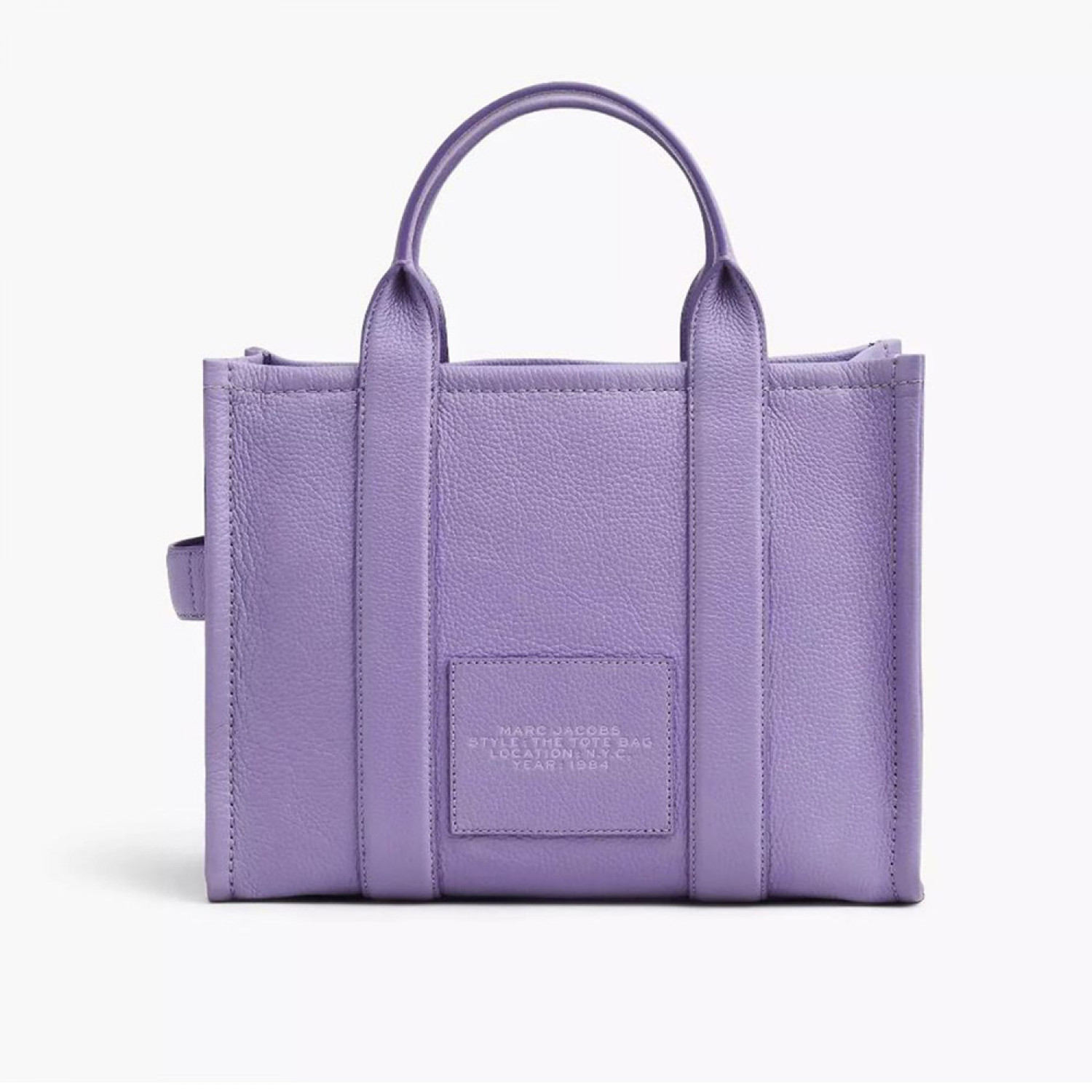 Сумка Marc Jacobs The Leather Medium Tote Bag – Lavender Сумка Marc Jacobs The Leather Medium Tote Bag – Lavender
