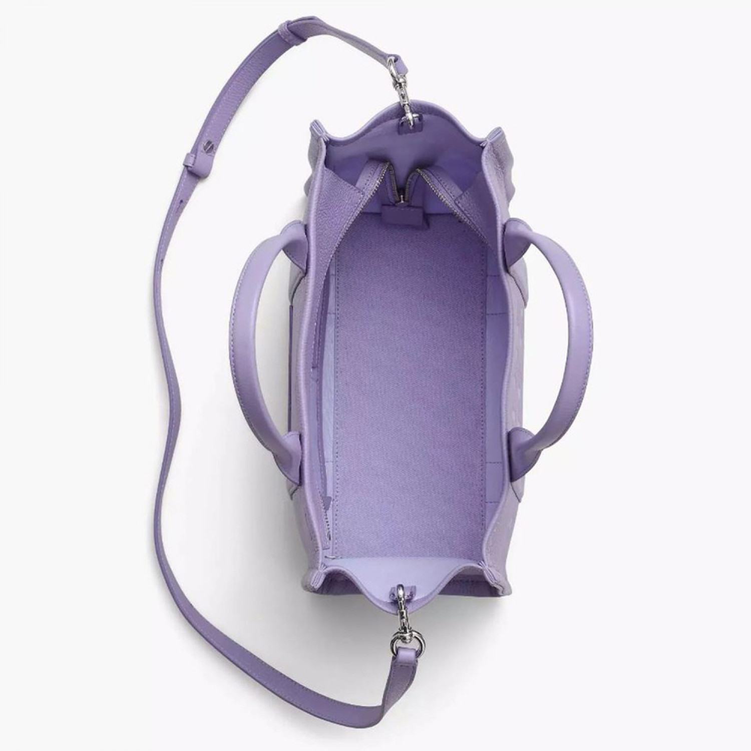 Сумка Marc Jacobs The Leather Medium Tote Bag – Lavender Сумка Marc Jacobs The Leather Medium Tote Bag – Lavender
