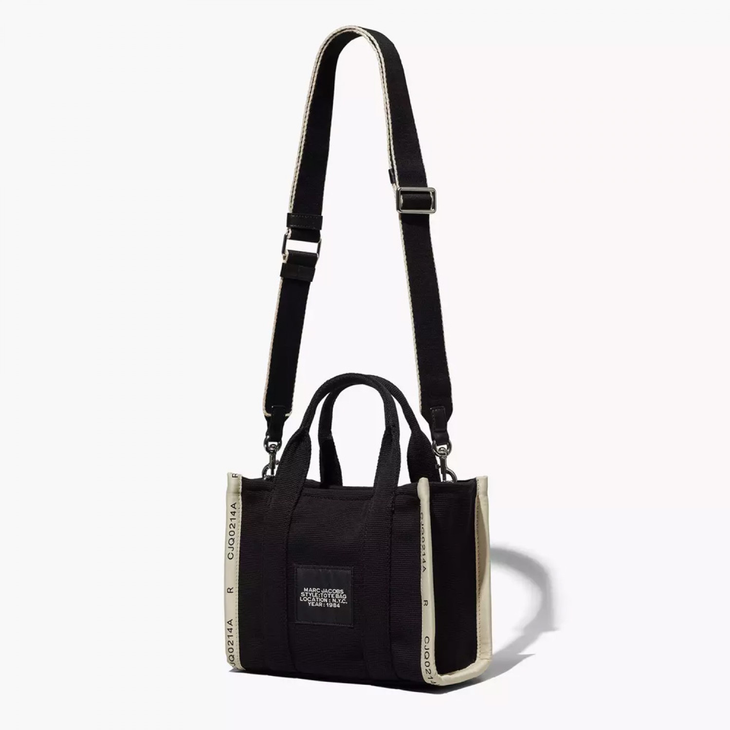 Сумка Marc Jacobs The Jacquard Small Tote Bag - Black Сумка Marc Jacobs The Jacquard Small Tote Bag - Black