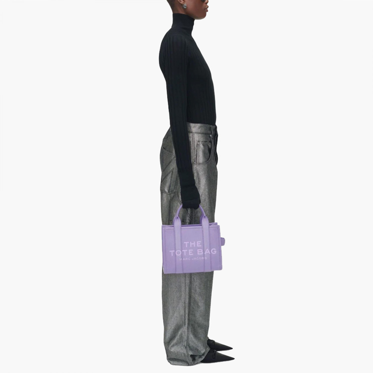 Сумка Marc Jacobs The Leather Small Tote Bag – Lavender Сумка Marc Jacobs The Leather Small Tote Bag – Lavender