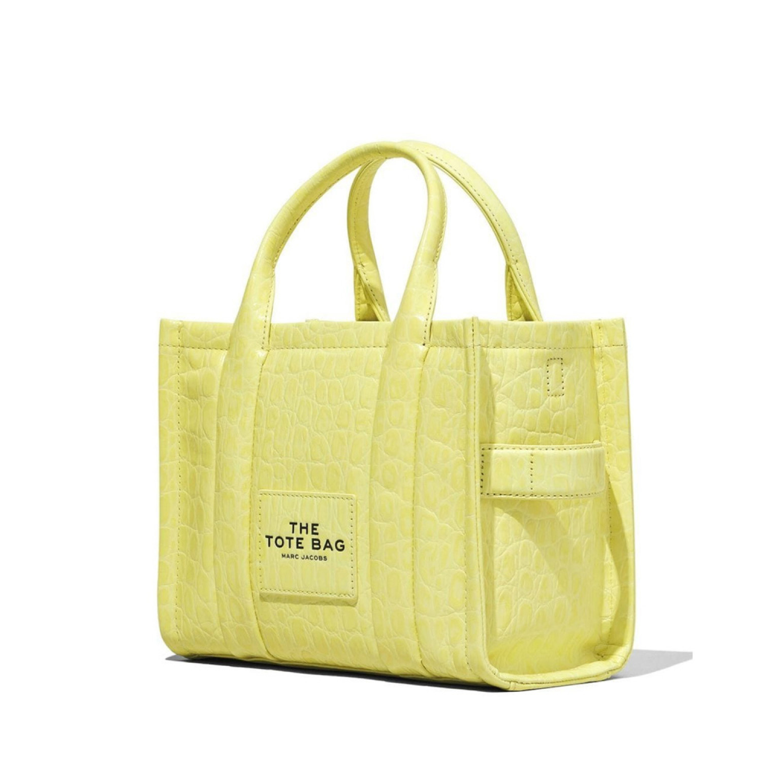Сумка Marc Jacobs The Croc-Embossed Small Tote Bag – Tender Yellow Сумка Marc Jacobs The Croc-Embossed Small Tote Bag – Tender Yellow