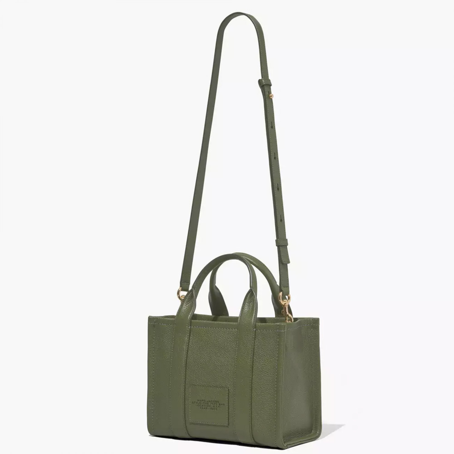 Сумка Marc Jacobs The Leather Small Tote Bag - Bronze Green Сумка Marc Jacobs The Leather Small Tote Bag - Bronze Green