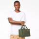 Сумка Marc Jacobs The Leather Small Tote Bag - Bronze Green