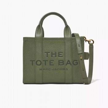 Сумка Marc Jacobs The Leather Small Tote Bag - Bronze Green