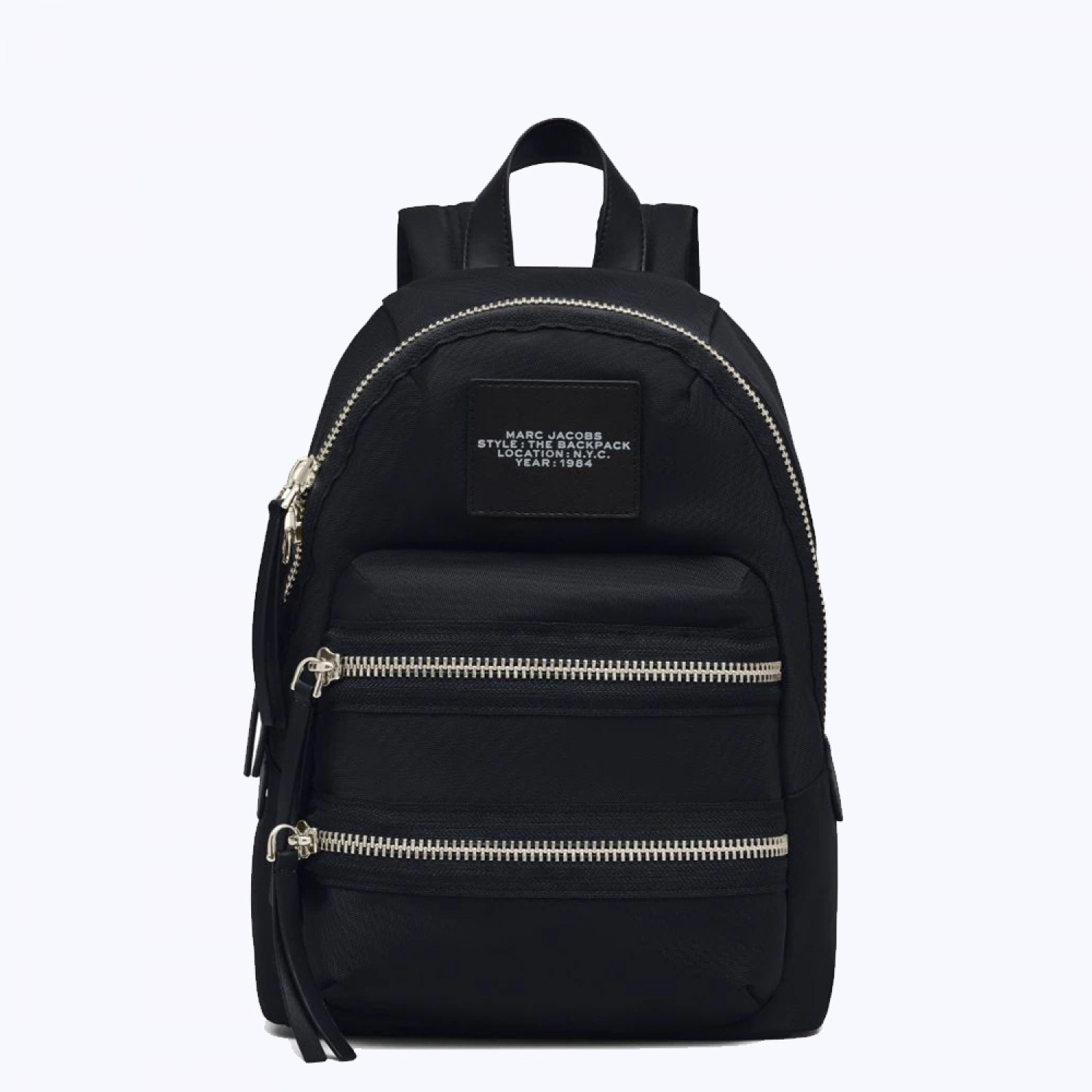 Рюкзак Marc Jacobs The Biker Nylon Medium Backpack - Black Рюкзак Marc Jacobs The Biker Nylon Medium Backpack - Black