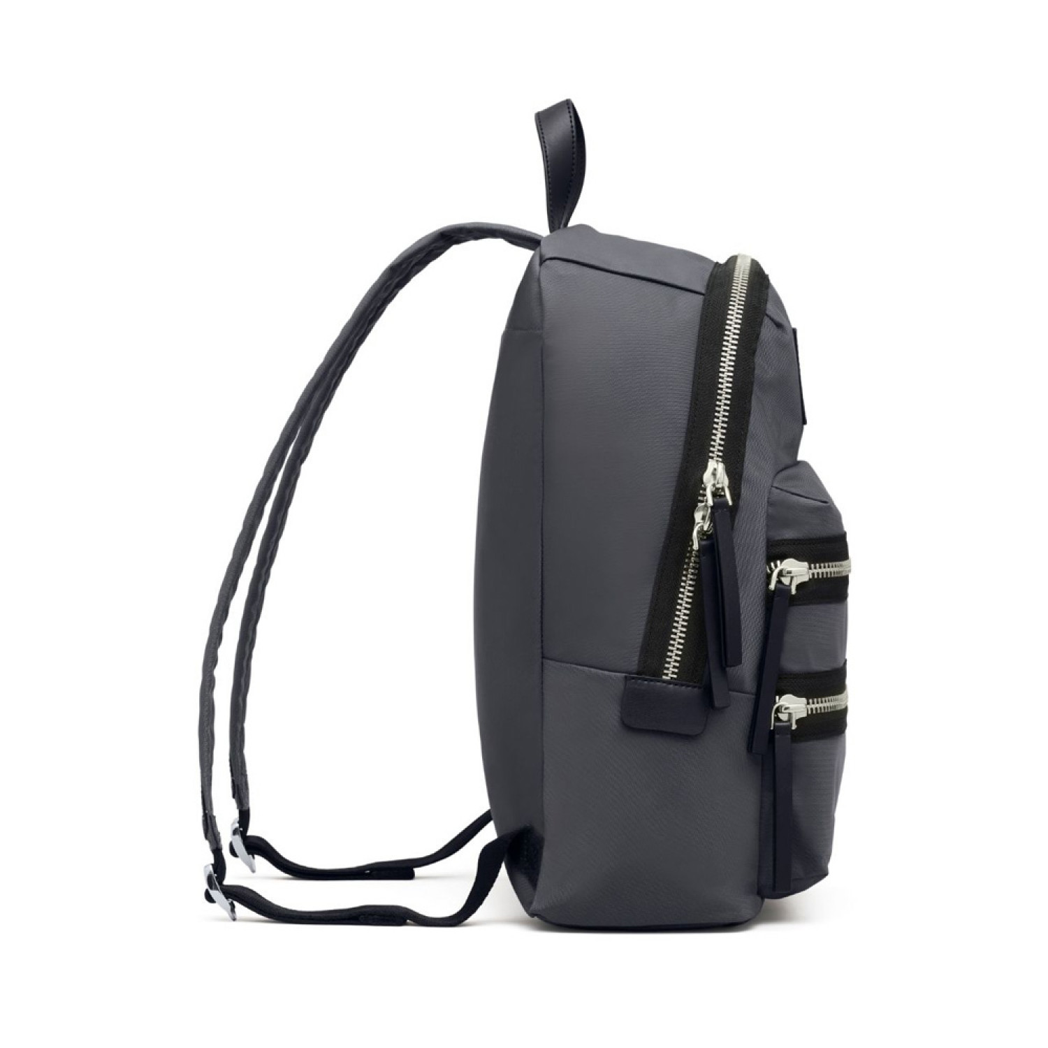 Рюкзак Marc Jacobs The Biker Nylon Medium Backpack - Dark Shadow Рюкзак Marc Jacobs The Biker Nylon Medium Backpack - Dark Shadow