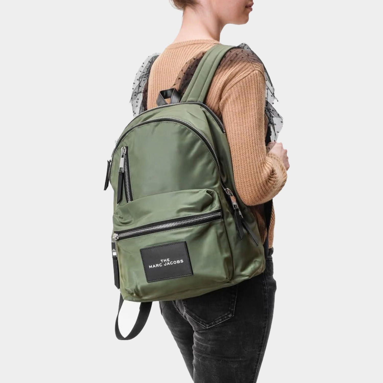 Рюкзак Marc Jacobs zip Green Рюкзак Marc Jacobs zip Green