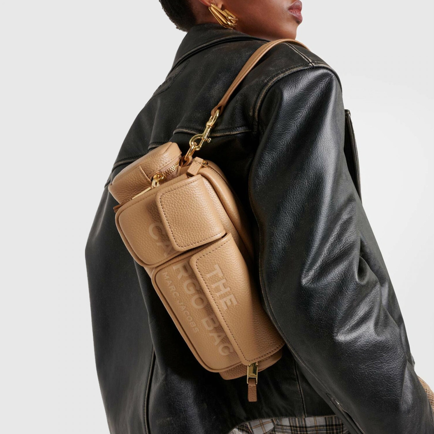 Сумка Marc Jacobs The Leather Cargo Bag - Camel Сумка Marc Jacobs The Leather Cargo Bag - Camel