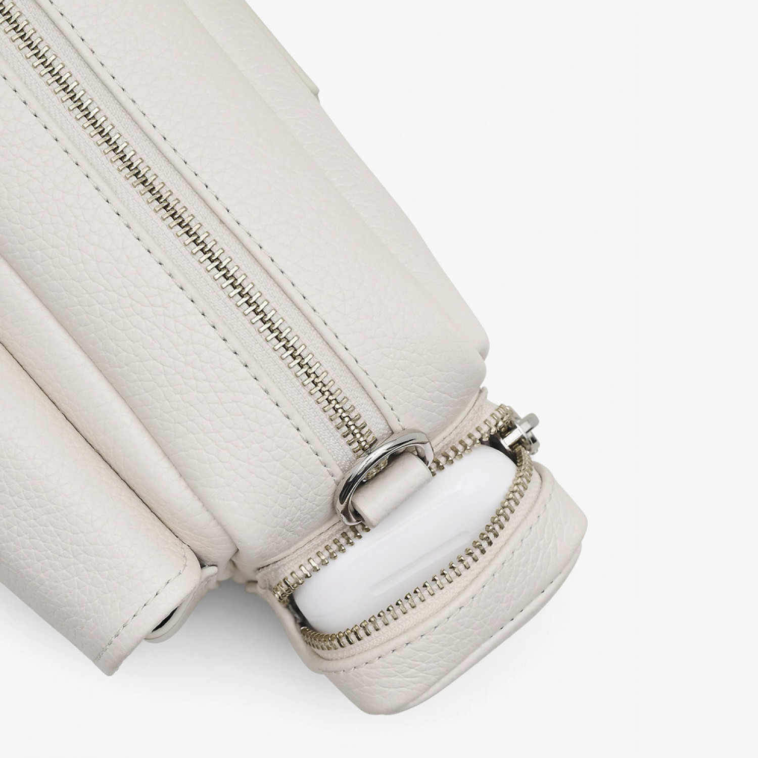 Сумка Marc Jacobs The Leather Cargo Bag - Cotton-Silver Сумка Marc Jacobs The Leather Cargo Bag - Cotton-Silver